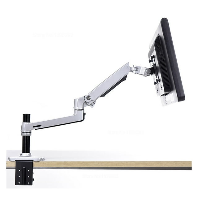 Desktop Full Motion 17-38" Monitor Holder Mount Mechanical Spring Arm Aluminum Monitor Support Loading 11kgs ,Easy to Use