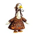 thumbnail image 2 of Novryn Thanksgiving Goose Outfit Clothes For Porch, 24 x 14 Inch Polyester Cover With Printed Fall Detail And A Slip On Fit, Porch Lawn Garden Or Front Yard Display Use, 2 of 7