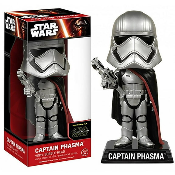 Funko Star Wars The Force Awakens Wacky Wobbler Captain Phasma Bobble Head