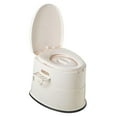 thumbnail image 2 of koolsoo Camping Toilet Detachable Inner Bucket Potty with Lid Portable Toilet for Adults White, 2 of 9