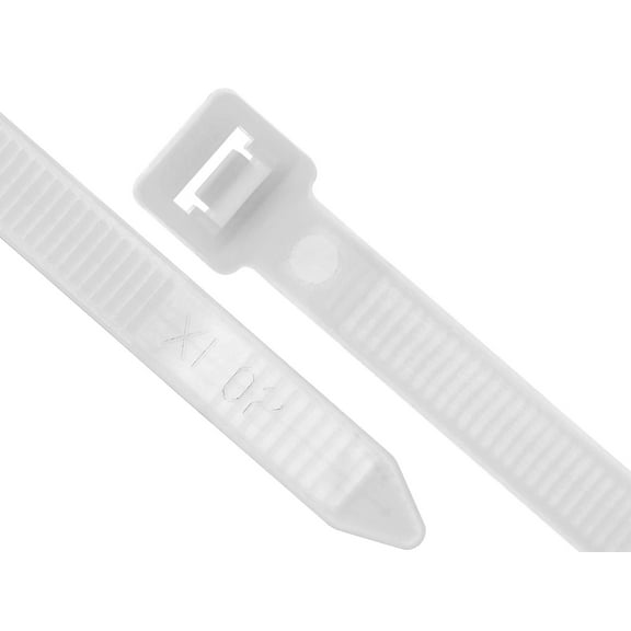 Secure Cable Ties 15 Inch Natural Heavy Duty Cable Tie - 100 Pack