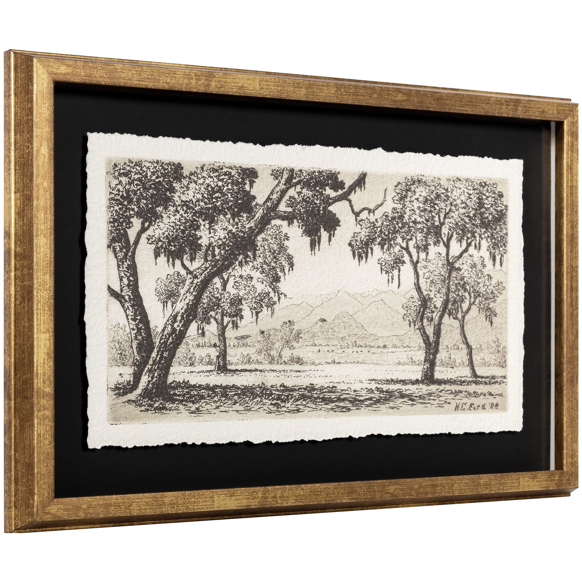 My Texas House California Landscape 18x12 Framed Wall Art