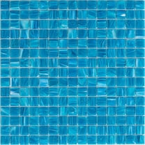 Apollo Tile Celestial 12 in. x 12 in. Glossy Pacific Blue Glass Mosaic Wall and Floor Tile (20 sq. ft./case) (20-pack)