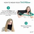 thumbnail image 2 of Travel Pillow Sleep Pillow Neck Pillow Neckrest Black, 2 of 5