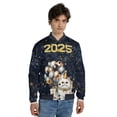 thumbnail image 4 of Happy New Year Persian Welcome 2025 Balloon Firework Party All Over Print 3D Baseball Jacket Cat Lover Kitten Owner Gifts Bomber Jacket Softball - 01014, 4 of 6