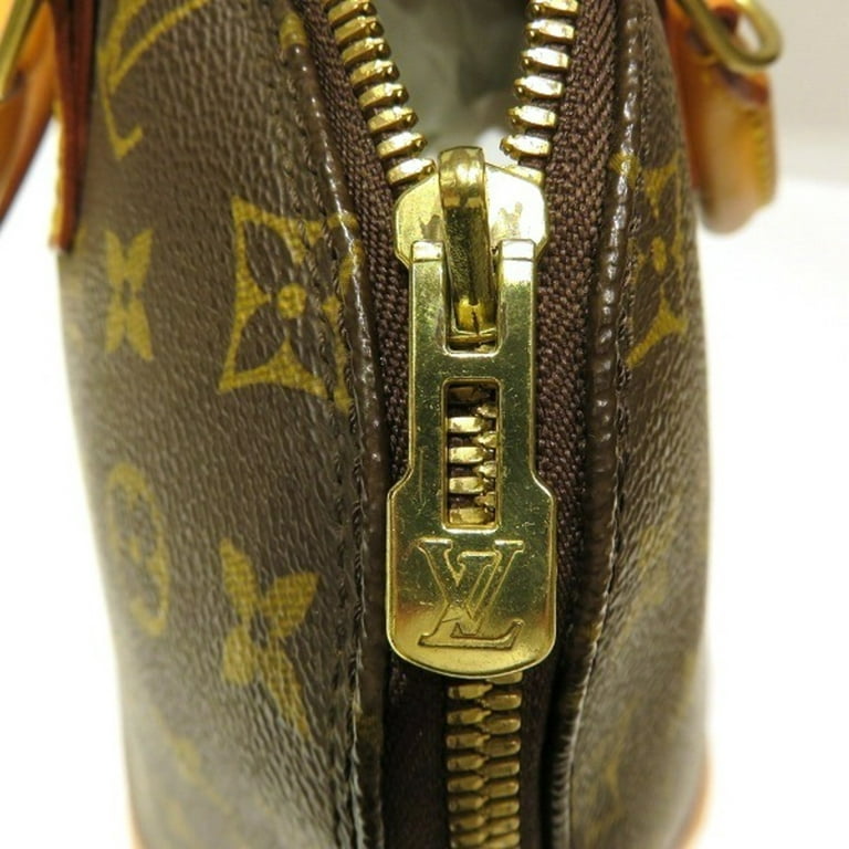 Louis Vuitton Handbag Monogram Alma Brown Canvas Women's M51130