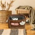 thumbnail image 1 of Home Textile Storage for Home Organization with Handles - Durable Polyester Laundry Hamper for Multipurpose Use, 1 of 3