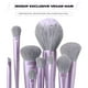 thumbnail image 5 of Set de brochas de maquillaje Jessup Professional, 14 piezas, fibra vegana, 5 of 7