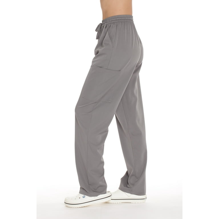 Just Love Stretch Solid Scrub Pants for Women 6825-NVY-XS (Large