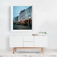 thumbnail image 2 of Wall Street, Kingston 01 - Kingston New York Photography Architecture City Street Photography Vintage Winter Nightlife Car White Framed Wall Art Print 9 x 12 inches, 2 of 3