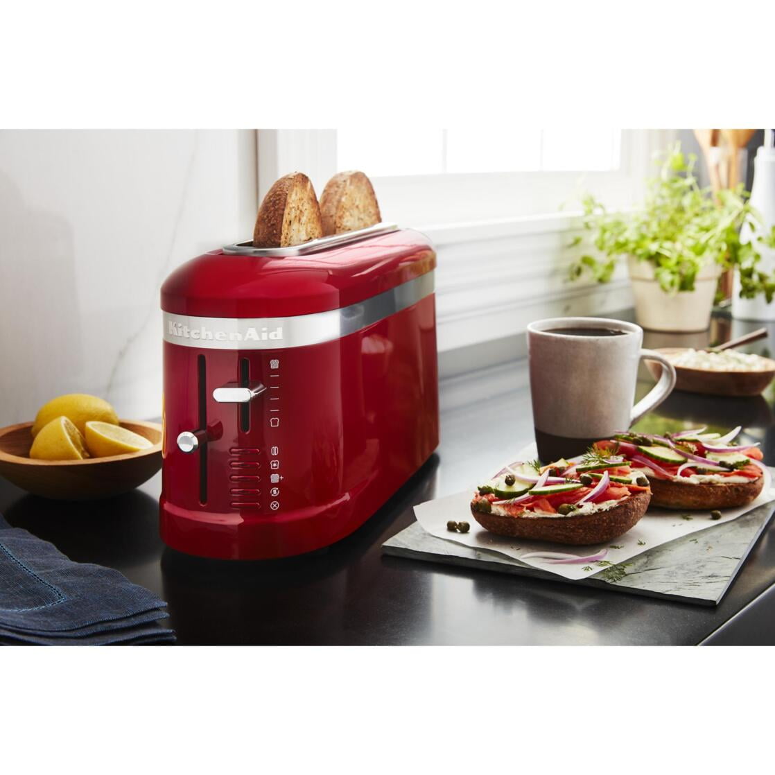 KMT3115OB by KitchenAid - 2 Slice Long Slot Toaster with High-Lift Lever