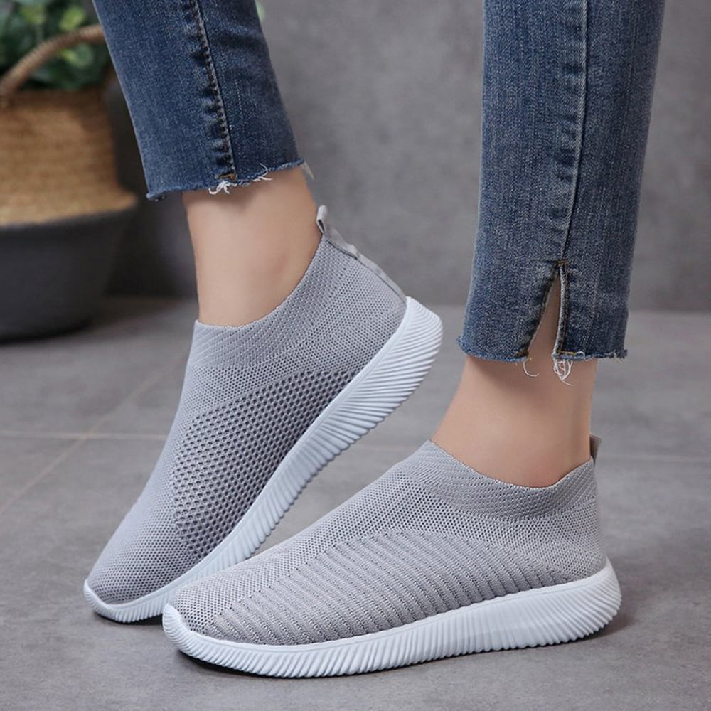 womens Trainers Sneakers Breathable Sport Running Shoes Lightweight Gym Shoes 
