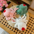 thumbnail image 4 of Simulación de Araña Saltarina Muñeca de Araña Gateando Muñeca Mascota Peluche Reptil Juguete de Peluche Súper Rosa, 4 of 5