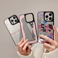 thumbnail image 4 of Casetifg Marca Con Caja Carcasa Blackpink Girl group Funda De Teléfono Para iPhone 11 12 13 14 Pro Max 14 Plus A Prueba De Golpes Silicona TPU Espejo Duro Cubierta Trasera, 4 of 4