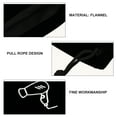 thumbnail image 3 of PAMINGONO 1Pack Rectangular Flannel Hair Dryer Storage Bag 30x26cm Drawstring Closure Travel Accessory Organizer, 3 of 8
