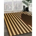 thumbnail image 3 of Ahgly Company Machine Washable Indoor Rectangle Transitional Caramel Brown Area Rugs, 7' x 9', 3 of 7