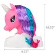 thumbnail image 6 of Kid Connection Unicorn Styling Head Toy Play Set, Blue Eyes, Multi-color Hair, 6 of 6