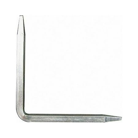 UPC: 0026607017388 | Kissler Wrench Angle Seats 6in. L  Black Steel 08-0401