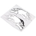 thumbnail image 3 of 2Pcs 3D Skull Head Auto Motorcycle Car Sticker Decor Decal,3D Motorcycle Sticker, 3 of 9