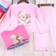 thumbnail image 3 of Conjunto de pijama de manga larga para niñas, ropa de dormir de princesa Frozen, Anna, Elsa, sirena, Sofía, para el hogar, 3 of 4
