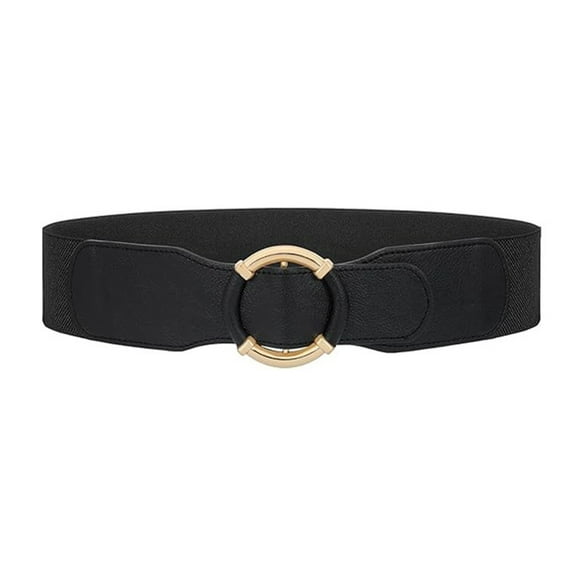 Yokua PU Waistband Waist Belt Underbust Elegant Chain Trendy PU Belt for Dress