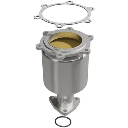 MagnaFlow California Converter 4451498 Direct Fit California Catalytic Converter; 2 in.; Bolt-On Outlet/Inlet Attachment; Stainless Steel; Fits select: 1996-1997 NISSAN PATHFINDER, 1997 INFINITI QX4