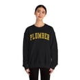 thumbnail image 4 of Plumber Sweatshirt Gifts Crew Neck Shirt Long Sleeve Unisex, 4 of 7