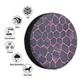 thumbnail image 5 of Multi-Size Car Tire Dust Cover Sunscreen, Corrosion, Dust And Water Keep Spare Tires Clean Snake Skin Print Style Palevioletred_1 14 Inch, 5 of 8