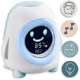 thumbnail image 1 of Pino Children's Alarm Clock With Night Light Music Lighting Wake-up Sleep Trainer, 1 of 5