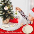 thumbnail image 4 of 50 PCS Wooden Christmas Ornaments Wooden Christmas Ornaments, 4 of 5