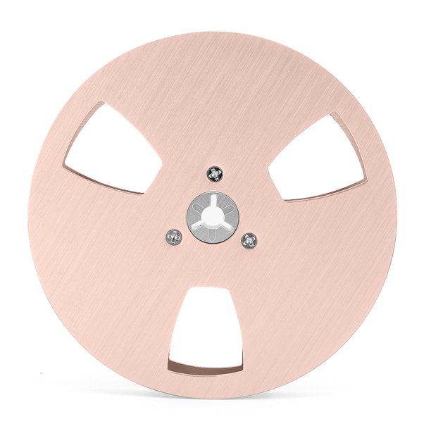 Estante de reproductor de carrete de cinta vacío de 3 agujeros de 5 pulgadas para Studer ReVox /TEAC/BASF (oro) Hugtrwg Nuevos Originales
