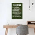 thumbnail image 3 of Inspirational Wall Art Office Motto Decor Quotes Soccer Background Signs Pictures Wonderful Painting Motivational Success Wall Poster or Home Room Office Decor Framed Canvas Prints [12''''W X 18''''H], 3 of 5