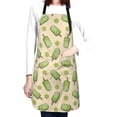 thumbnail image 4 of Bingfone Kiwi Ice Cream Apron Gifts For Men, Women Professional Grade Chef Apron for Kitchen,BBQ & Grill, 4 of 8