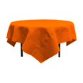 thumbnail image 1 of TCBurlap72x72-Orange Square Dyed Natural Burlap Tablecloth, Orange - 72 x 72 in., 1 of 1