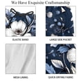 thumbnail image 4 of luoweisi Men's Beach Shorts Quick Dry Swim Trunks with Mesh Lining Flower XL, 4 of 5
