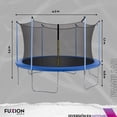 thumbnail image 2 of Trampolín Fuxion Sports Brincolín 14 Pies 4.27m Diámetro azul Unitalla TX-TF-14FT, 2 of 7
