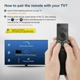 thumbnail image 6 of (Pack of 2) Replacement Remote Control Only for Roku TV, Compatible for TCL Roku/Hisense Roku/Onn Roku/Sharp Roku/Element Roku/Westinghouse Roku/Philips Roku Smart TVs (Not for Roku Stick and Box), 6 of 8