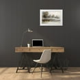 thumbnail image 3 of OToole, Tim 14x11 White Modern Wood Framed Museum Art Print Titled - Gilt Landscape II, 3 of 4