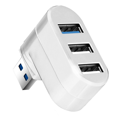 thumbnail image 1 of Concentrador USB 3.0 mini ABS de 3 puertos de primera calidad que puede girar 90°/180° Hub USB Hub creativo, 1 of 8