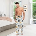 thumbnail image 6 of GZHJMY Elephant Pajama Pants for Men, Lounge Pants Lightweight Men Pajama Bottoms with Drawstring Pockets, Christmas New Year Birthday Gifts, Medium, 6 of 6