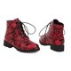 thumbnail image 2 of NECHOLOGY Botas Mujer Adulto Femenino Zapatos Botines de mujer Botines de moda con estampado de impermeables de PU de tacón bajo para mujer de otoño e invierno 2022 (E, 8.5), 2 of 7
