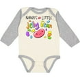 thumbnail image 3 of Inktastic Nana's Little Jellybean Cute Easter Candy Boys or Girls Long Sleeve Baby Bodysuit, 3 of 5