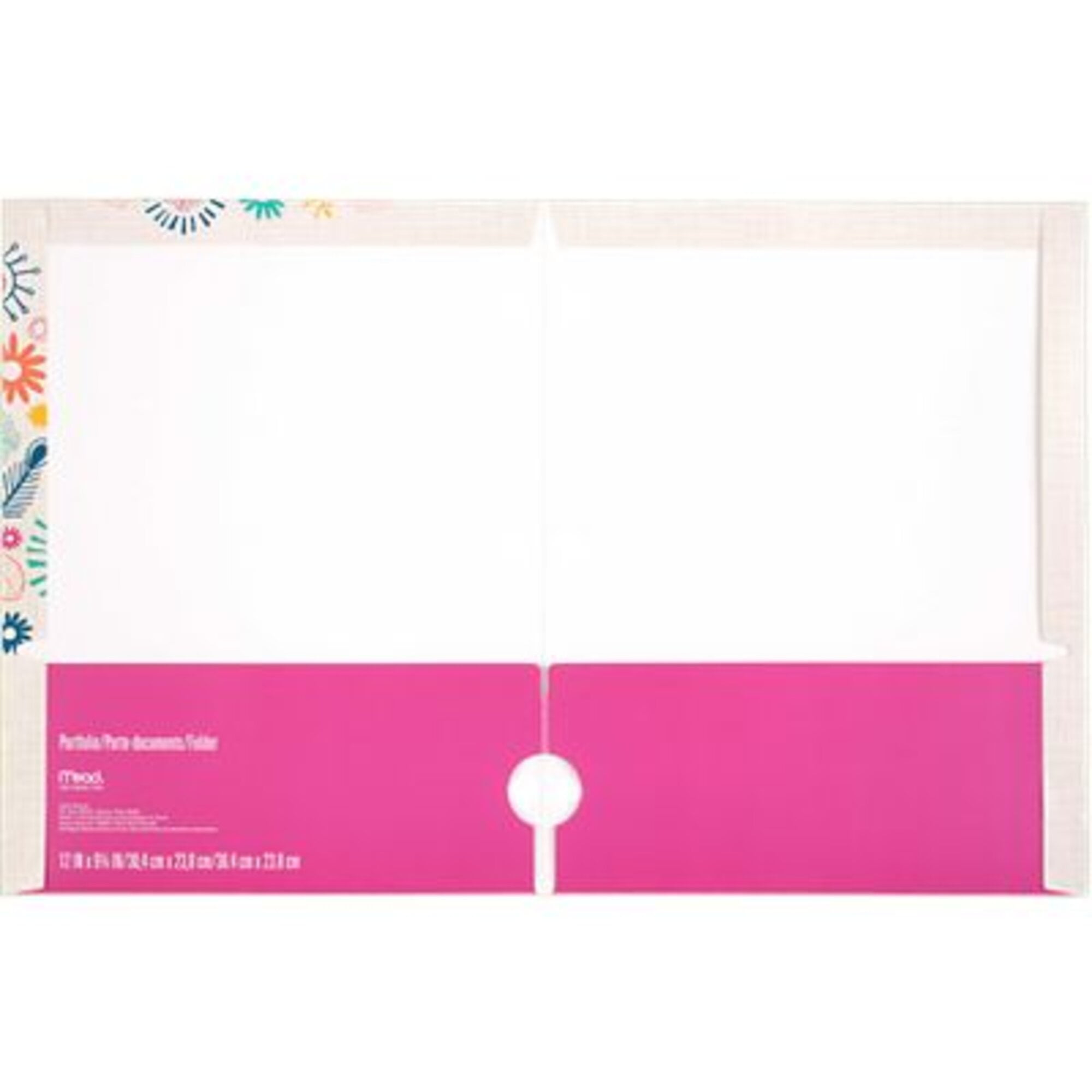 Mead Botanical Boutique 2Pocket Paper Folder Folders