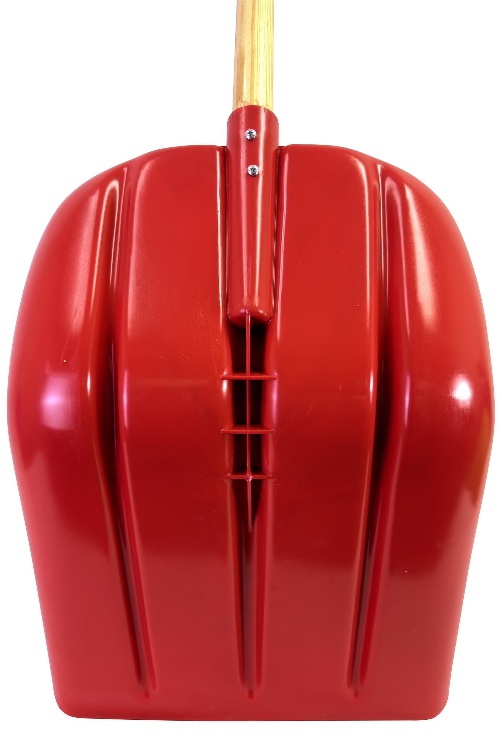 EMSCO Group Bigfoot Poly Super Snow Scoop - Extra Deep Shovel - Red
