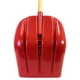 thumbnail image 4 of Emsco Bigfoot Poly Super Snow Scoop Red Extra Deep Shovel with 14" Handle, 4 of 5
