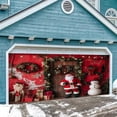 thumbnail image 3 of Large Snowman Banner for Garage Door Outdoor Indoor Holiday Welcome Sign Jolly Design Polyester Durable Fade Resistant Perfect Size Easy Installation for Garage Doors Schools Churches Celebrations, 3 of 5