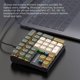 thumbnail image 4 of Teclado numérico mecánico, teclado numérico intercambiable en caliente de 33 teclas, teclado numérico USB con cable, teclado retroiluminado Multicolor para computadora portátil, Mac, PCDesktop, 4 of 5