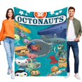 thumbnail image 1 of Octonautas anti-pilling, suave, ligera, esponjosa y acogedora de lujo para hogar y cocina – Perfecta para niños y adultos,130X150cm, 1 of 6