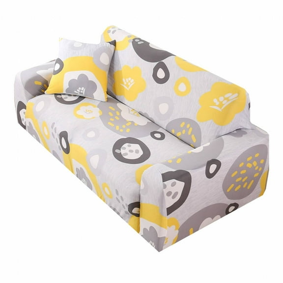 AUQ Settee Covers,Easy to Clean Sofa Covers,High Stretch Fabric Sofa Seat Covers,Beige