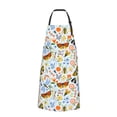thumbnail image 2 of Picia Insects and Flowers Waterproof Apron for Unisex Adult - Adjustable Bib Apron with Pockets, Ideal for Cooking, Gardening, Painting, and Household Chores, 2 of 9